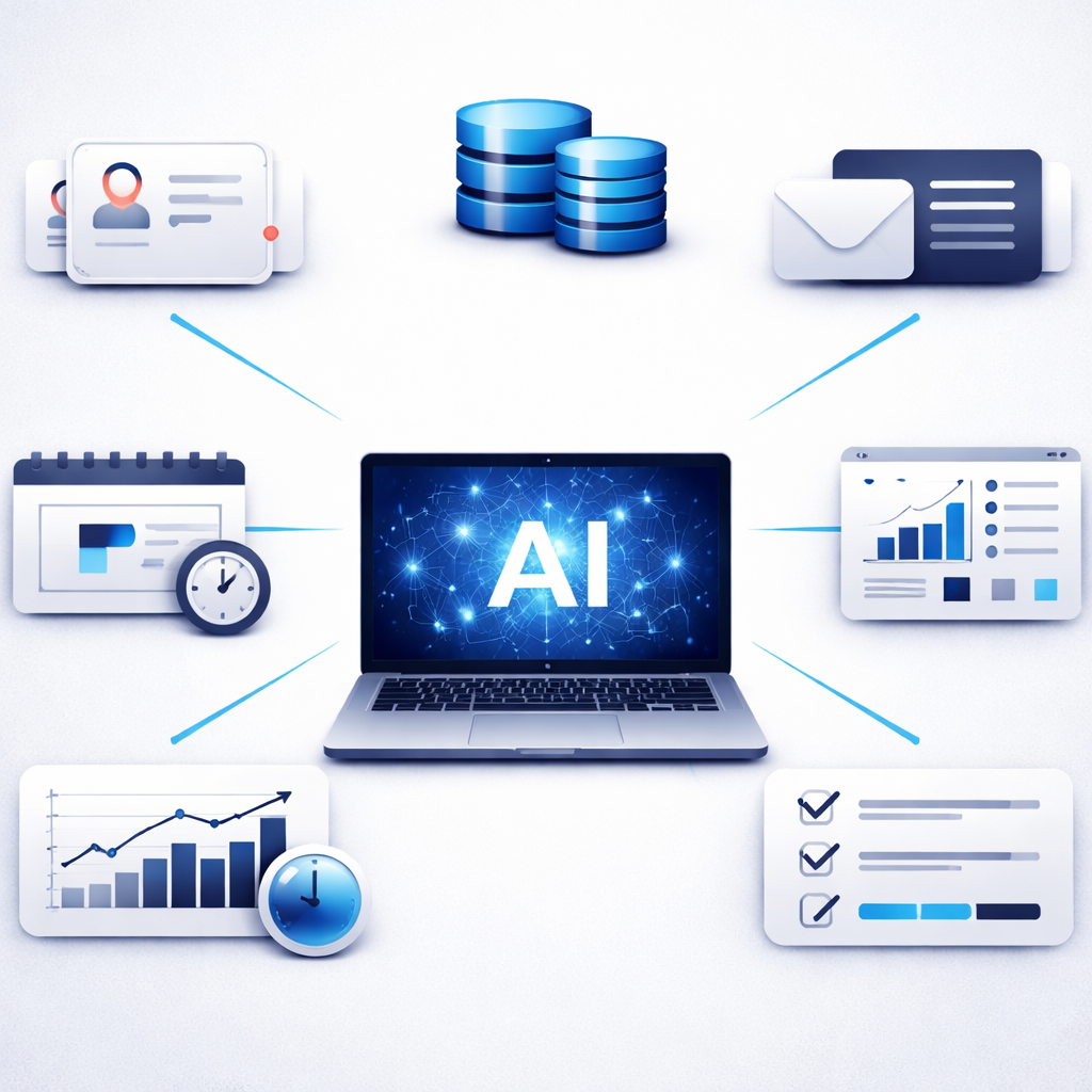 AI system integration diagram