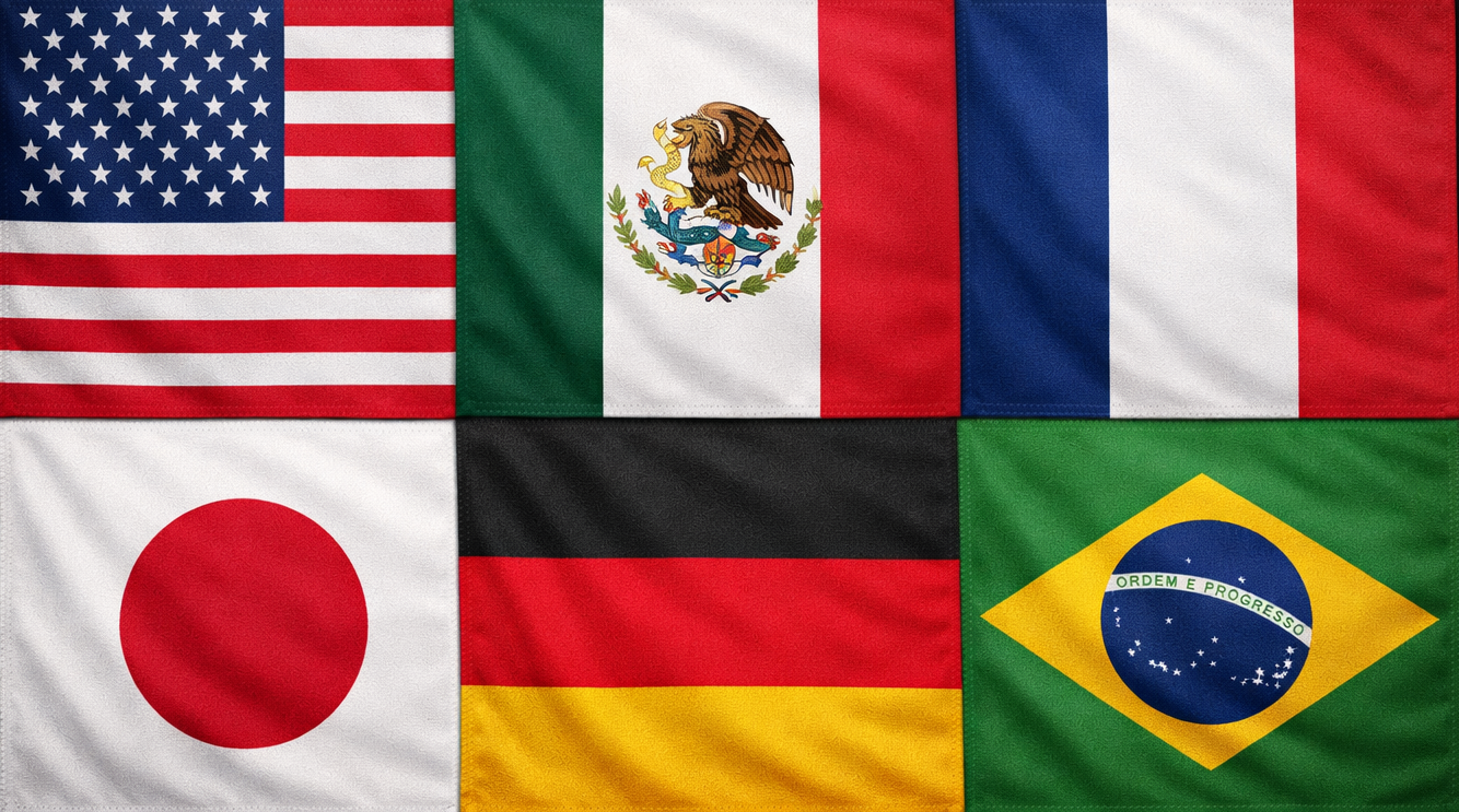 Global connectivity visualization